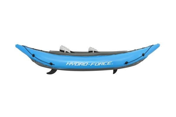 Bestway 65131, Oppblåsbar kajakk, 2 person(er), 180 kg, ISO 6185, Sort, Blå, 2 seter