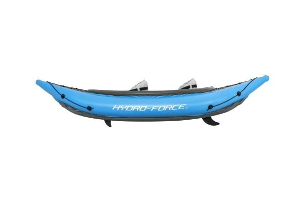 Bestway 65131, Oppblåsbar kajakk, 2 person(er), 180 kg, ISO 6185, Sort, Blå, 2 seter