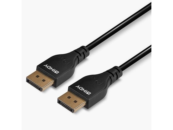 Lindy 36463, 3 m, DisplayPort, DisplayPort, Hankjønn, Hankjønn, 7680 x 4320 piksler