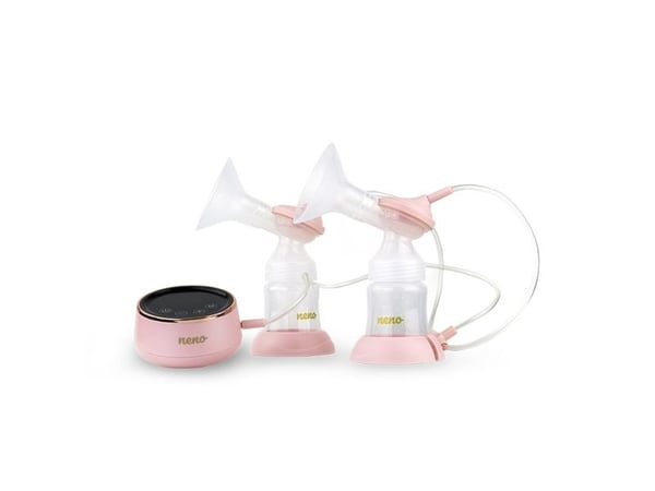 Neno Bella Twin, 150 ml, Elektroninen, Vaaleanpunainen, Läpinäkyvä