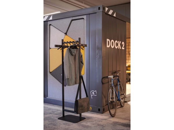 Coat stand, salsa black