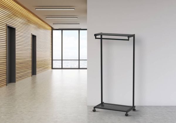 Coat rack, bolero black