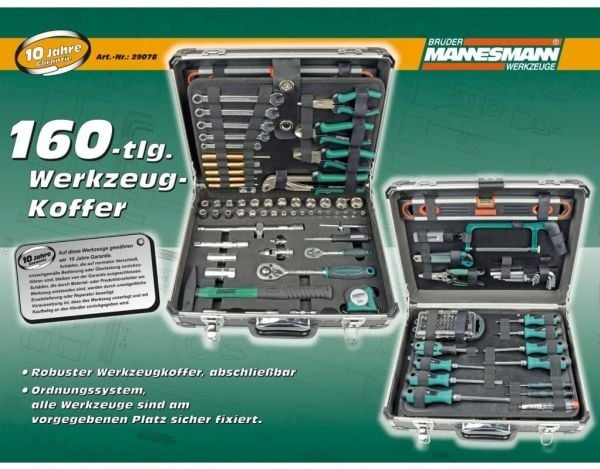 BRÜDER MANNESMANN M29078, Grønn, Aluminium, 10,4 kg, 1 stykker, B01MUDSH34