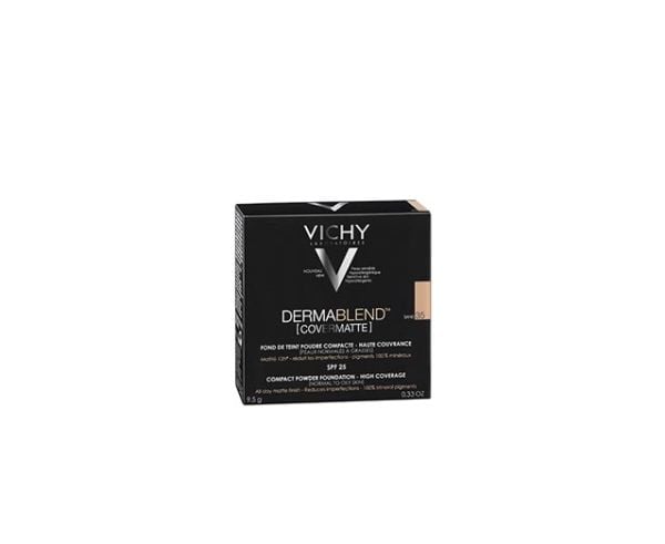 Vichy Dermablend Covermatte Compact Powder SPF25 - Naiset - 9 g #35 Sand
