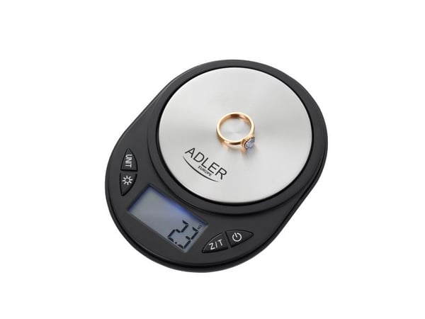 Adler AD 3162, Sort, 750 g, 0,1 g, ct, dwt, g, gn, oz, ozt, Knapper, LCD
