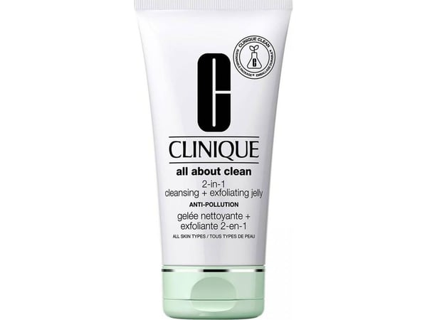 CLINIQUE_All About Clean 2-i-1 Cleansing Exfoliating Jelly mild dyprensende ansiktsvaskegel 150ml