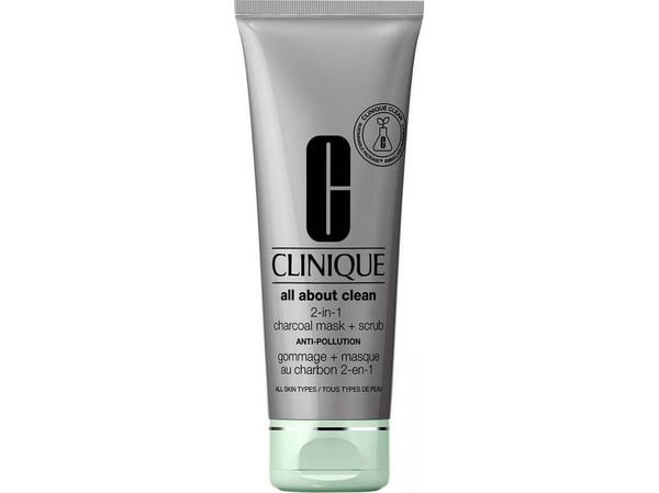CLINIQUE ALL ABOUT CLEAN 2 IN 1 CHARCOAL MASK + SCRUB 100ML