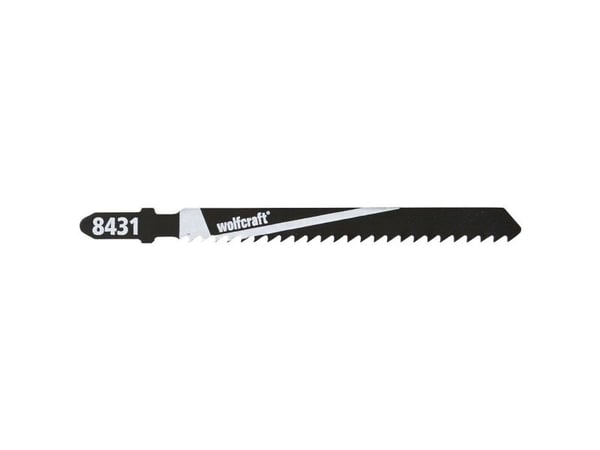 wolfcraft GmbH 8431000, Stikksagblad, Mykt tre, High Carbon Steel (HCS), 7,5 cm, 3 mm, 4 cm