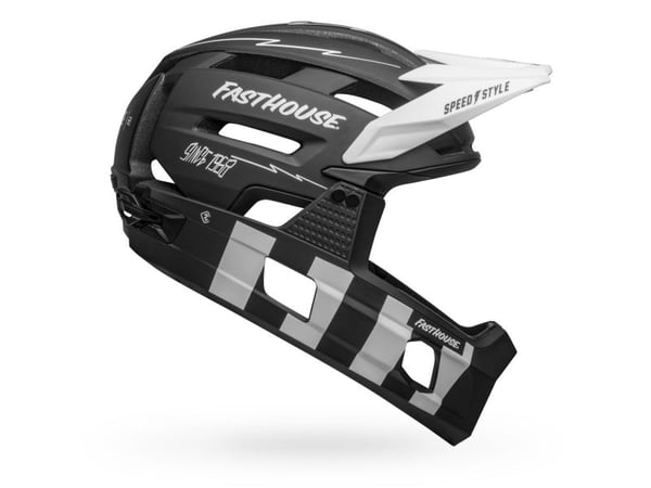 Bell Helmets Super Air R Spherical, Integralhjälm, Gjuten konstruktion, Hjälmvisir, Mätt