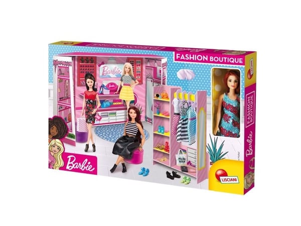 Lisciani Barbie Fashion Boutique, Motedukke, Jente, 4 år, Jente, Flerfarget