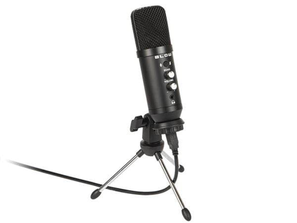 BLOW 33-051#, PC-mikrofon, -34 dB, 20 - 20000 Hz, 1000 O, 130 dB, Rotasjon