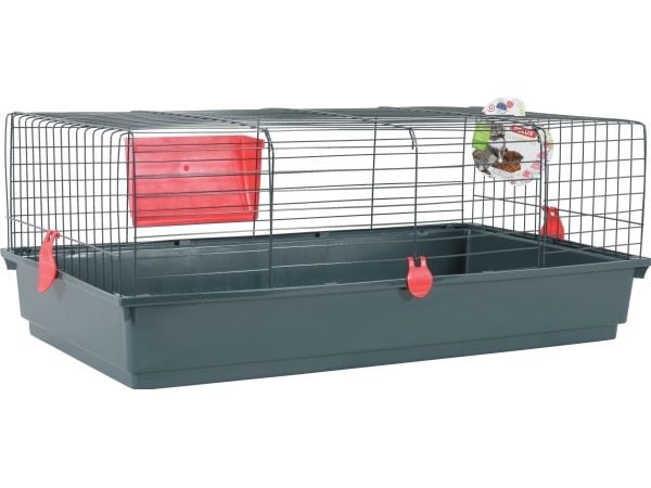 Zolux Cage CLASSIC 100 cm grå/rød