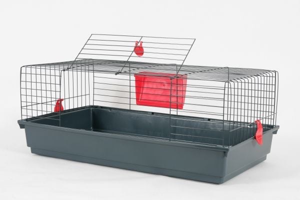Zolux Cage CLASSIC 100 cm grå/rød