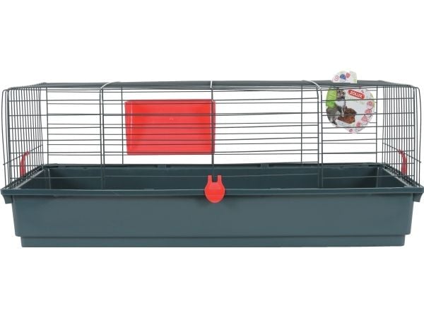Zolux Cage CLASSIC 100 cm grå/rød