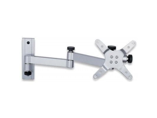 Techly ICA-LCD 104, 33 cm (13"), 76,2 cm (30"), 75 x 75 mm, 100 x 100 mm, -15 - 15°, Sølv