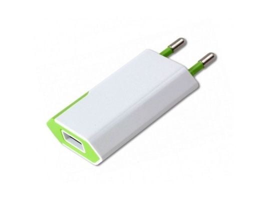 Techly IPW-USB-ECWG, Sisätila, AC, 5 V, 1 A, Valkoinen, Vihreä