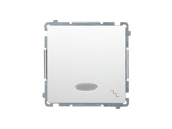 Kontakt-Simon BMW6L.01/11, Muovi, Valkoinen, IP20, IP44, 250 V, 10 A, 75 mm