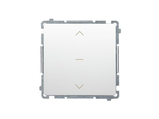 Kontakt-Simon BMZW1K.01/11, Valkoinen, IP20, 250 V, 10 A, 75 mm, 41 mm