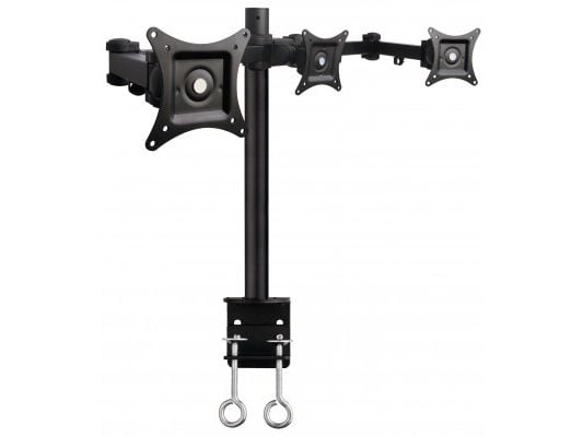 Techly ICA-LCD 482-T, 30 kg, 33 cm (13"), 61 cm (24"), 100 x 100 mm, Høydejustering, Sort