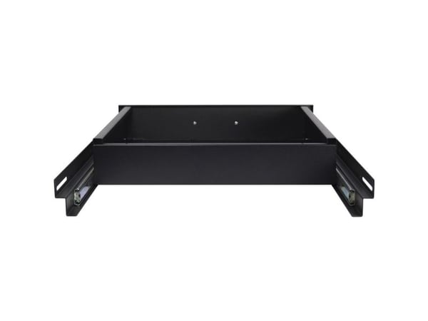 Inter-Tech SWSD-550/800 - Rackskuff - RAL 9005, svart - 2U - 19"