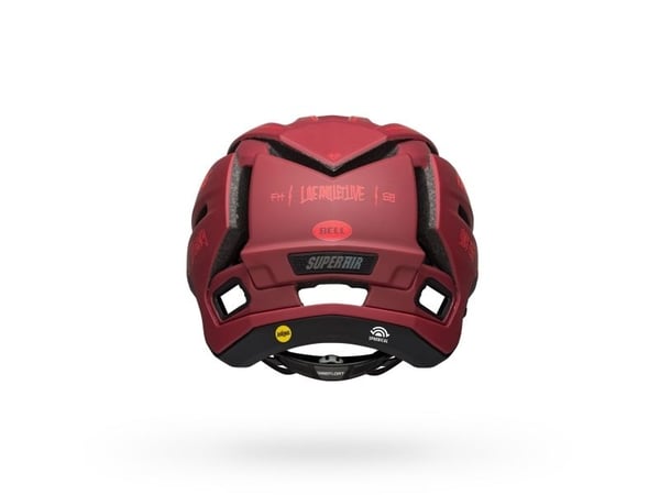 Bell Helmets Super Air R Spherical, Heldekkende hjelm, Innformet, Hjelmvisir, Matt