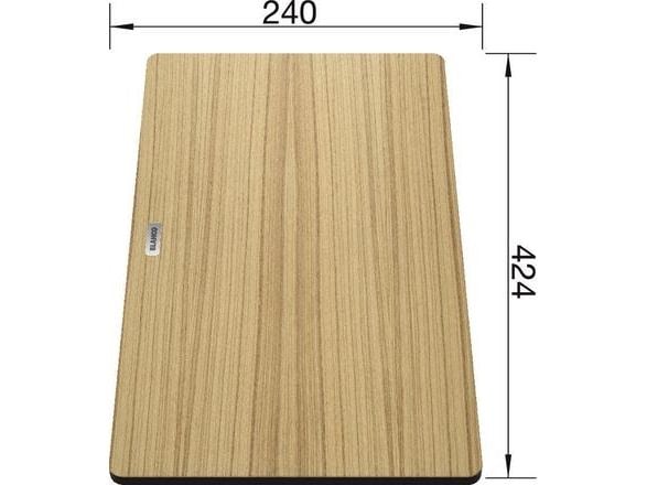 BLANCO 230700, Rektangulær, Tre, Tyskland, 424 mm, 240 mm