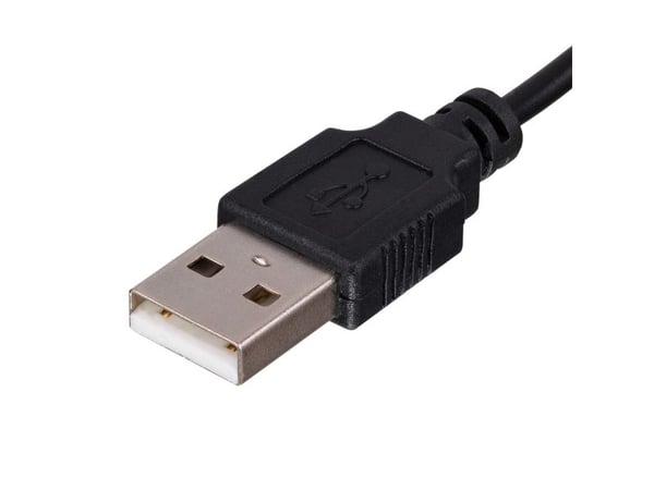Akyga AK-SW-19, Sisätila, USB, 1 m, Musta