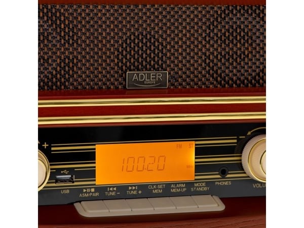 Adler AD 1187, Bærbar, Digitalt, FM, 8750 - 10800 MHz, 10 W, LCD