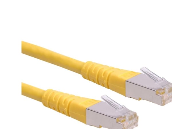 ROLINE 21.15.1332, 1 m, Cat6, S/FTP (S-STP), RJ-45, RJ-45, Gult