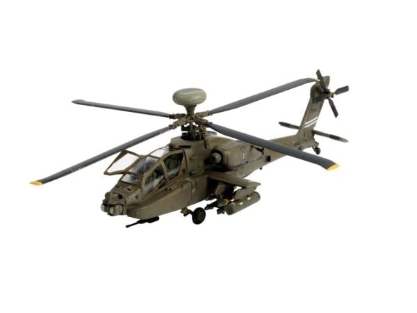 Revell AH-64D Longbow Apache, Rotorcraftmodell, Monteringssett, 1:144, AH-64D Longbow Apache, Plast, Ambisjonsrik
