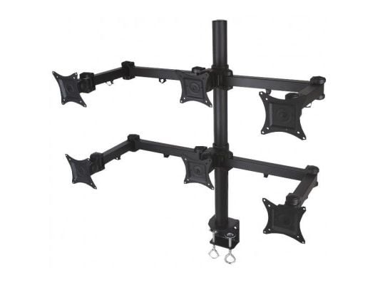 Techly ICA-LCD 482-S, 60 kg, 33 cm (13"), 50,8 cm (20"), 100 x 100 mm, Høydejustering, Sort