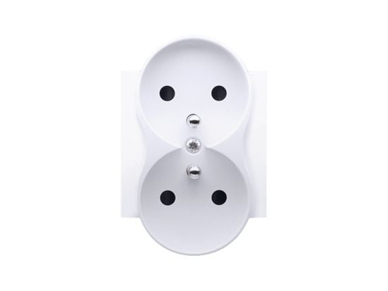 Contact-Simon DGZ2MZNP/11, vit, plast, IP20, 22 g, 35 mm, 160 mm Contact-Simon DGZ2MZNP/11, vit, plast, IP20, 22 g, 35 mm, 160 mm