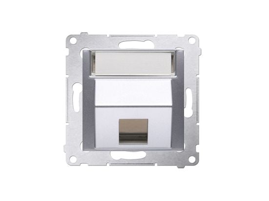 Kontakt-Simon DKP1S.01/43, Sølv, Plast, IP20, 75 mm, 47 mm, 75 mm, 75 mm