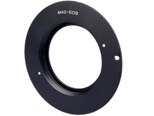 STOR. 421338, Canon EF, M42, Sort