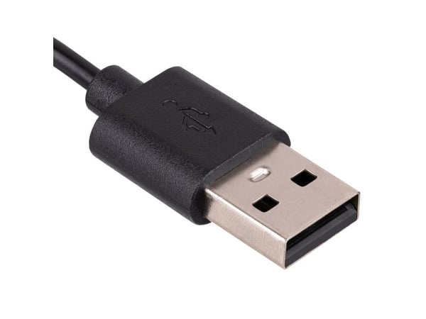 Akyga AK-SW-02, Sisätila, USB, 1 m, Musta
