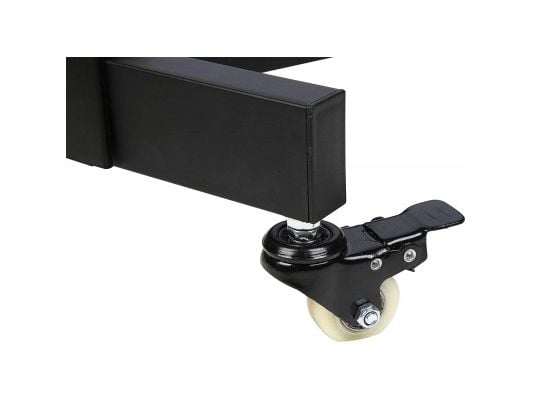 Techly Cart - for flatpanel / AV-utstyr - Svart - Skjermstørrelse: 58,4-139,7 cm (23 tommer-55 tommer)