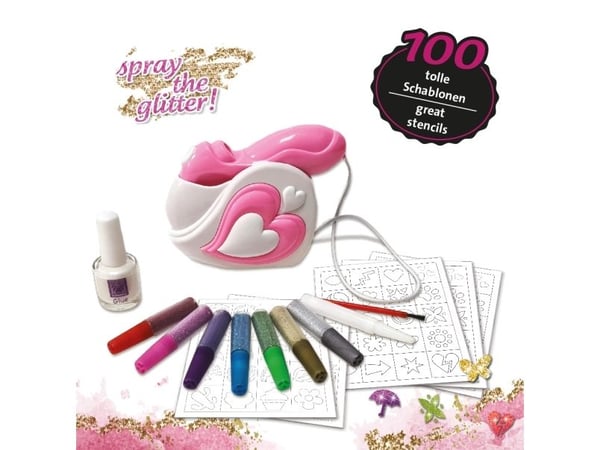 Lena SM42443, Marker airbrush, 8 år, Batterier kreves, Flerfarget