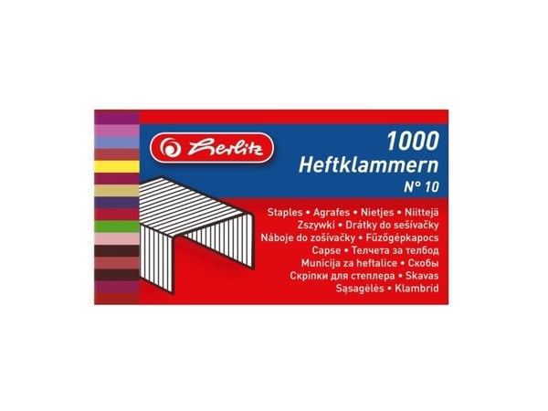 Herlitz 8760613, Metalli, 1000 kpl