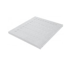 Intellinet 19" Cantilever Shelf, 2U, 2-Point Front Mount, 400mm Depth, Vented, Max 25kg, Grey, Three Year Warranty - Rack-hylle - grå, RAL 7035 - 2...
