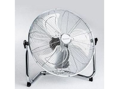 Ravanson WT-7045INOX, Kotitaloustuuletin lavoilla, Ruostumaton teräs, Lattia, 45 cm, Rotaatio, AC