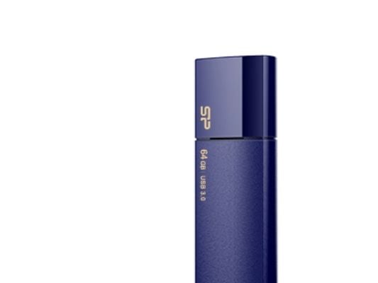 SILICON POWER Blaze B05 - USB-flashstasjon - 128 GB - USB 3.0 - marineblå