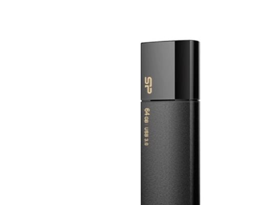 SILICON POWER Blaze B05 - USB-flashstasjon - 128 GB - USB 3.0 - klassisk svart