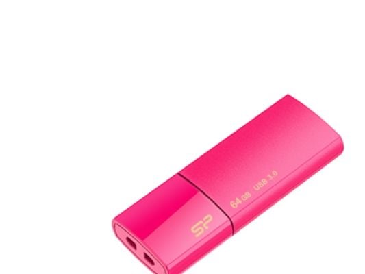 SILICON POWER Blaze B05 - USB-flashstasjon - 64 GB - USB 3.0 - søt rosa