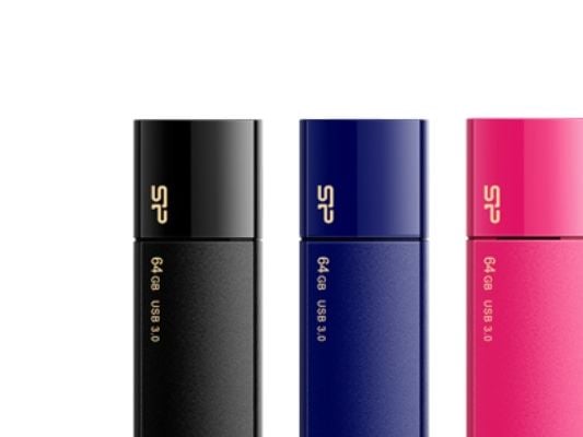 SILICON POWER Blaze B05 - USB-flashstasjon - 64 GB - USB 3.0 - søt rosa