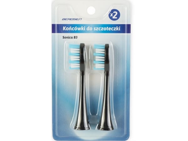 Berdsen B3 sonic tandborsthuvuden, 2 st