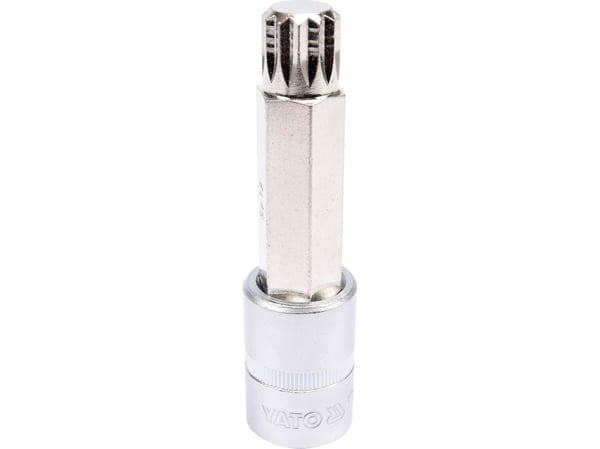 Yato 1/2" Spline Shank Socket M17 x 100 mm (YT-04357)