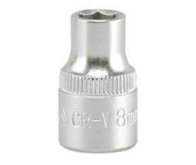 Yato YT-3803, Enkel enhet, Pipenøkkel, Kromvanadiumstål, 3/8", Kromfarget, 28 mm