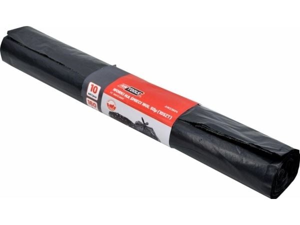 AWTOOLS søppelsekker 160 l, 35 µ, 10 stk