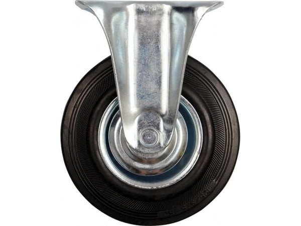 VOREL slipeskive stål med svart gummi 125 mm