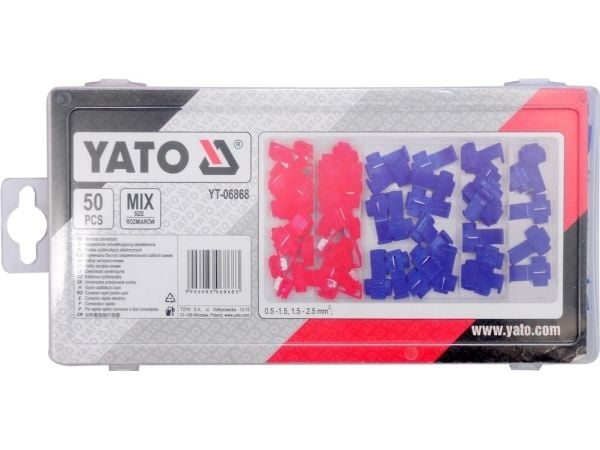 YATO snabbkopplingar elektriska (50 st)